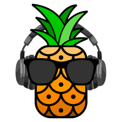 Logo Frutamannn — disco de vinilo, DJ Selector Barranquilla